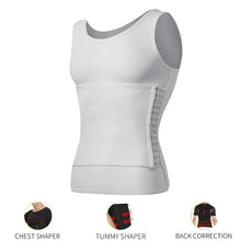 Load image into Gallery viewer, Men&#39;s Slimming Shirt + Waist Trainer
