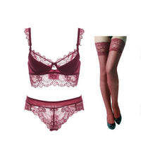 Load image into Gallery viewer, Vivian Lace Floral Set
