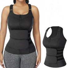 Load image into Gallery viewer, Double Strapped Sweat Waist Trainer
