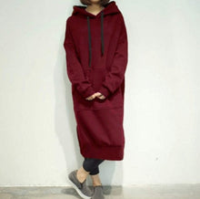 Load image into Gallery viewer, Fashionable Long Hoodie
