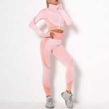 Load image into Gallery viewer, Izzy Cropped 2 Piece Set - Pink
