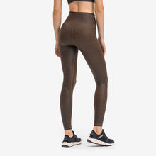 Load image into Gallery viewer, Izzy Leather look Leggings - Brown
