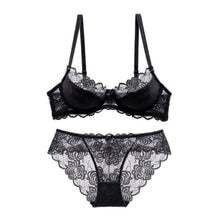 Load image into Gallery viewer, Floral Lace Bra Set
