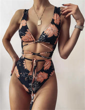Load image into Gallery viewer, Shiny Snakeskin Printed Swimsuit
