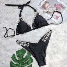 Load image into Gallery viewer, Ruby Shiny Bikini Set
