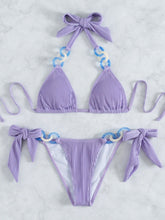Load image into Gallery viewer, Purple Fashionable Bikini
