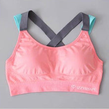 Load image into Gallery viewer, Izzy Seamless Sports Bra - Pink
