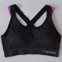 Load image into Gallery viewer, Izzy Seamless Sports Bra - Black
